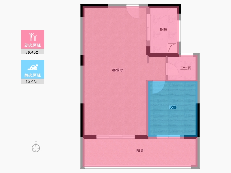 浙江省-丽水市-逸品南苑-148.00-户型库-动静分区