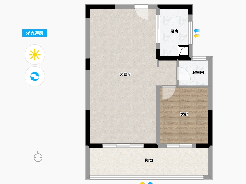 浙江省-丽水市-逸品南苑-148.00-户型库-采光通风