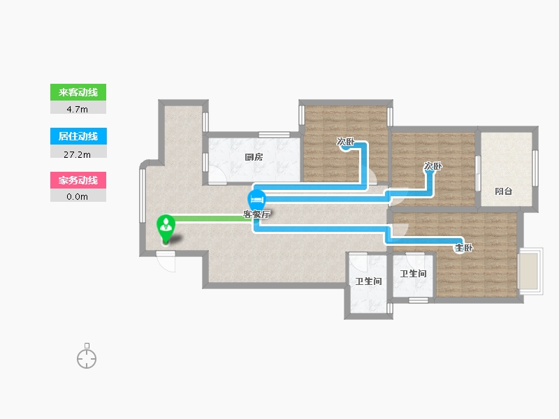 福建省-厦门市-洪文四里-110.00-户型库-动静线