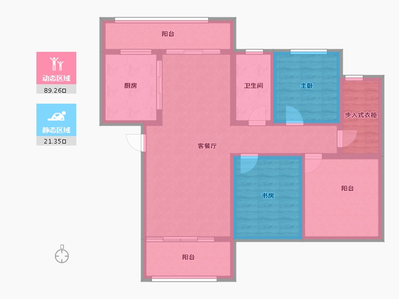 河南省-洛阳市-东陌映像-98.02-户型库-动静分区