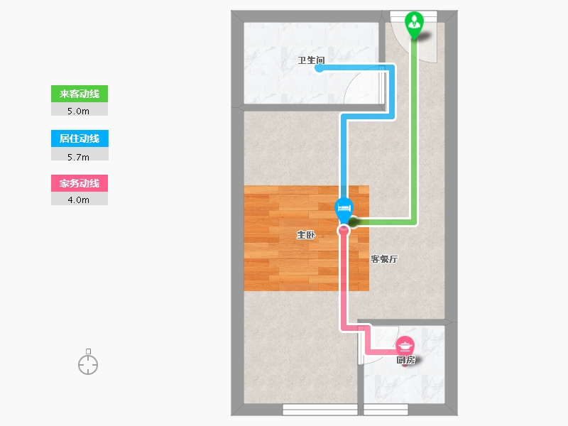 河南省-南阳市-七零公馆-32.01-户型库-动静线