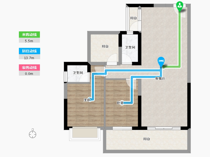 广东省-惠州市-御水龙庭-78.06-户型库-动静线