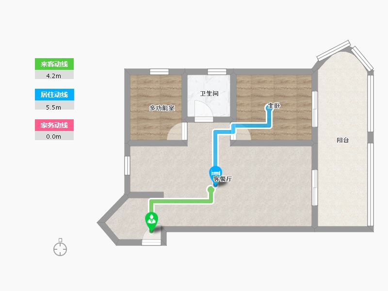 海南省-三亚市-航天云海台-63.12-户型库-动静线