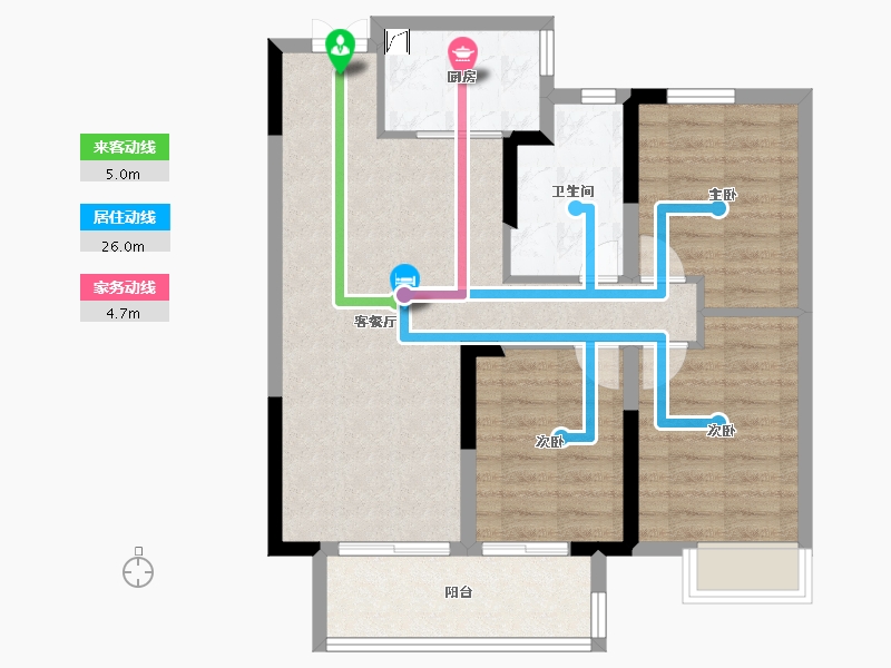 湖北省-武汉市-中建福地星城-77.30-户型库-动静线