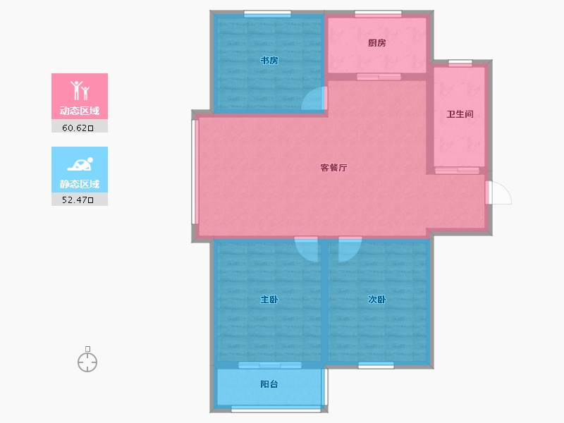 山东省-烟台市-华信家园-102.00-户型库-动静分区