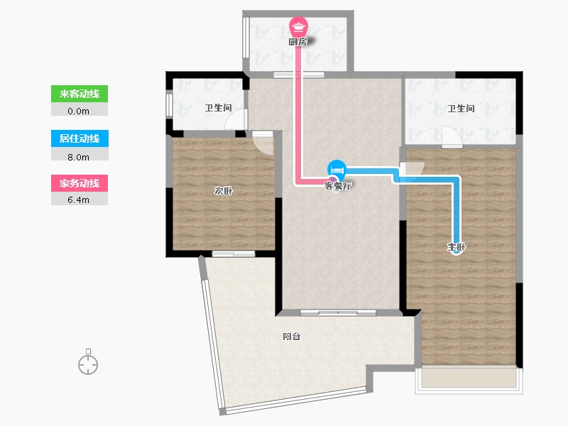 海南省-陵水黎族自治县-雅居乐清水湾-141.58-户型库-动静线