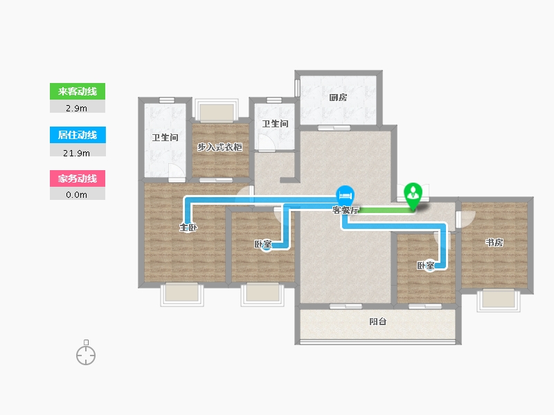 浙江省-绍兴市-公元2020-125.61-户型库-动静线