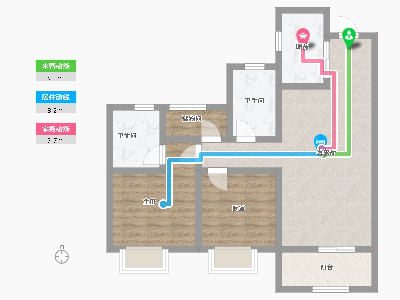 浙江省-绍兴市-公元2020-71.21-户型库-动静线