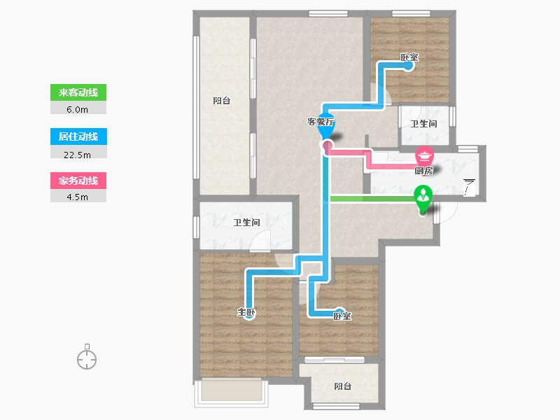 河南省-洛阳市-建业定鼎府-101.60-户型库-动静线