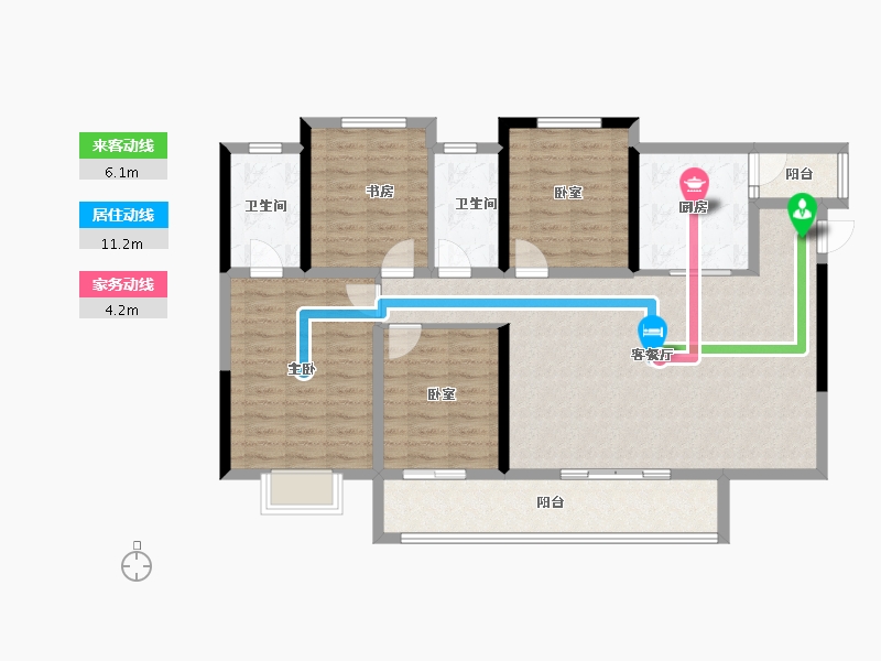 四川省-成都市-花屿岛-114.40-户型库-动静线