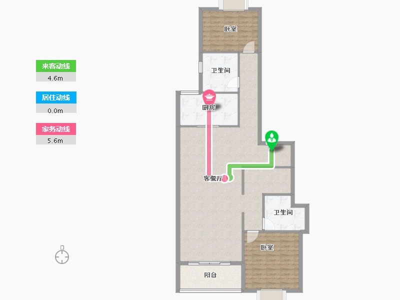 四川省-成都市-恒大牧云天峰-112.00-户型库-动静线