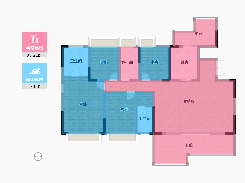 四川省-成都市-梵悦里-149.34-户型库-动静分区