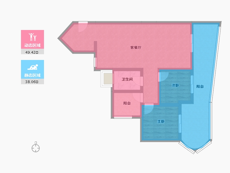 海南省-三亚市-航天云海台-77.76-户型库-动静分区