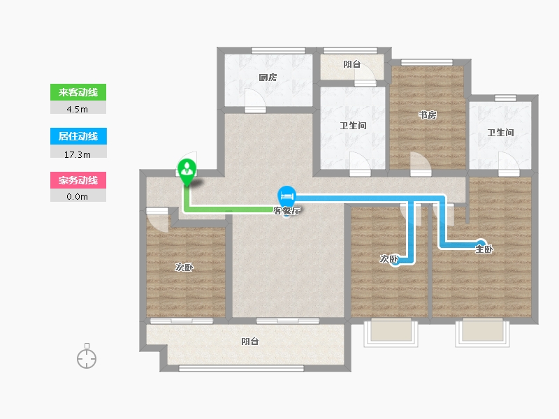 江苏省-镇江市-万科翡翠江湾-121.83-户型库-动静线