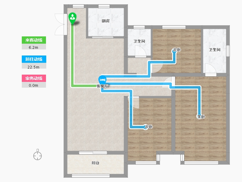 山西省-大同市-永泰学府-110.00-户型库-动静线