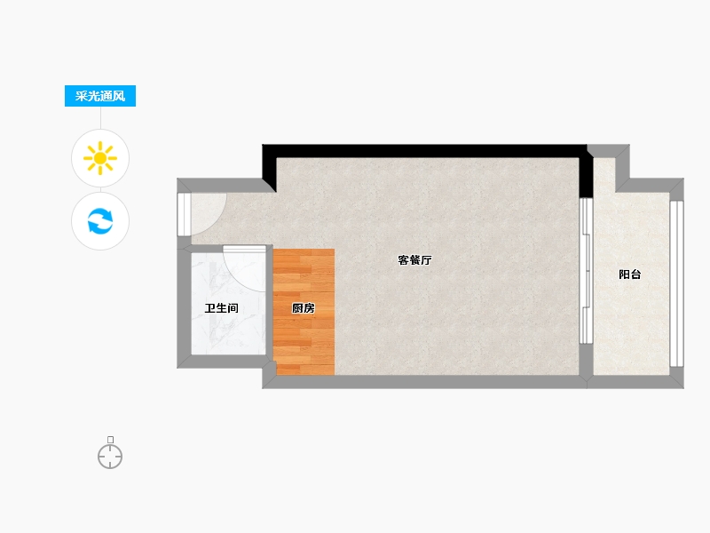 湖南省-邵阳市-友阿天滙（汇）-32.59-户型库-采光通风