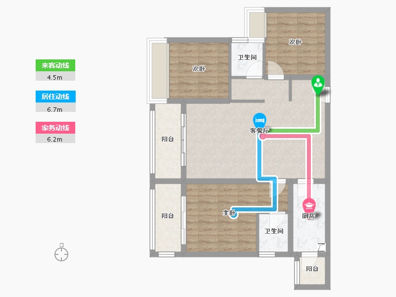 贵州省-六盘水市-山语城-106.00-户型库-动静线