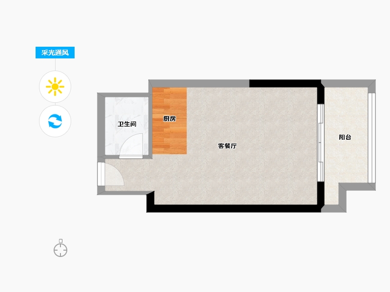 湖南省-邵阳市-友阿天滙（汇）-32.64-户型库-采光通风