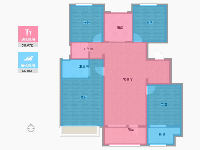 山东省-德州市-东海万和城-112.00-户型库-动静分区