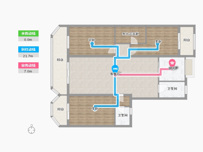 河北省-石家庄市-方北新村-139.00-户型库-动静线