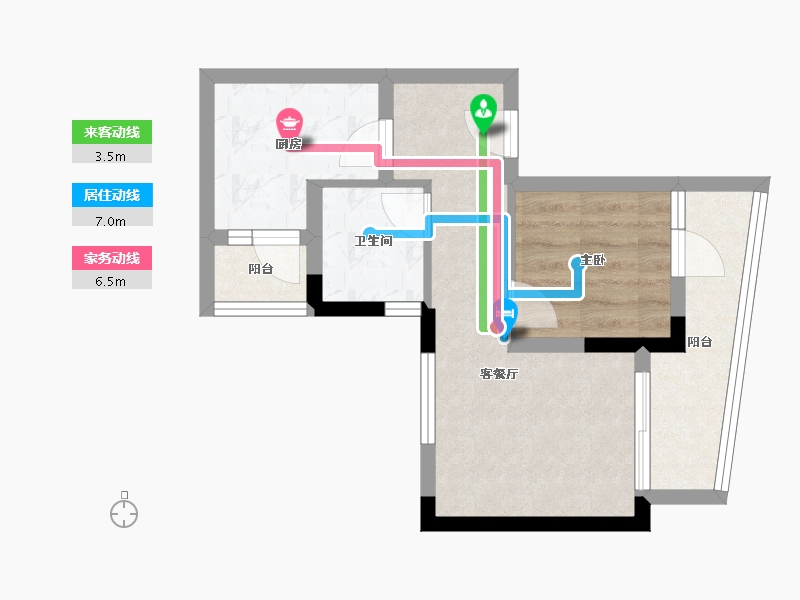 四川省-成都市-梦享春山可望-39.83-户型库-动静线