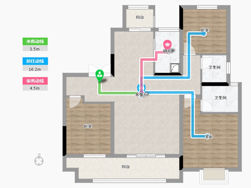 河南省-洛阳市-建业中州上院-101.69-户型库-动静线