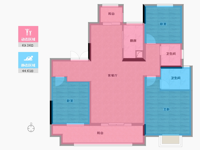 河南省-洛阳市-建业中州上院-101.69-户型库-动静分区