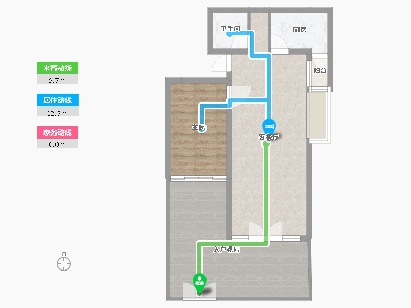 四川省-成都市-中铁水映青城-71.91-户型库-动静线