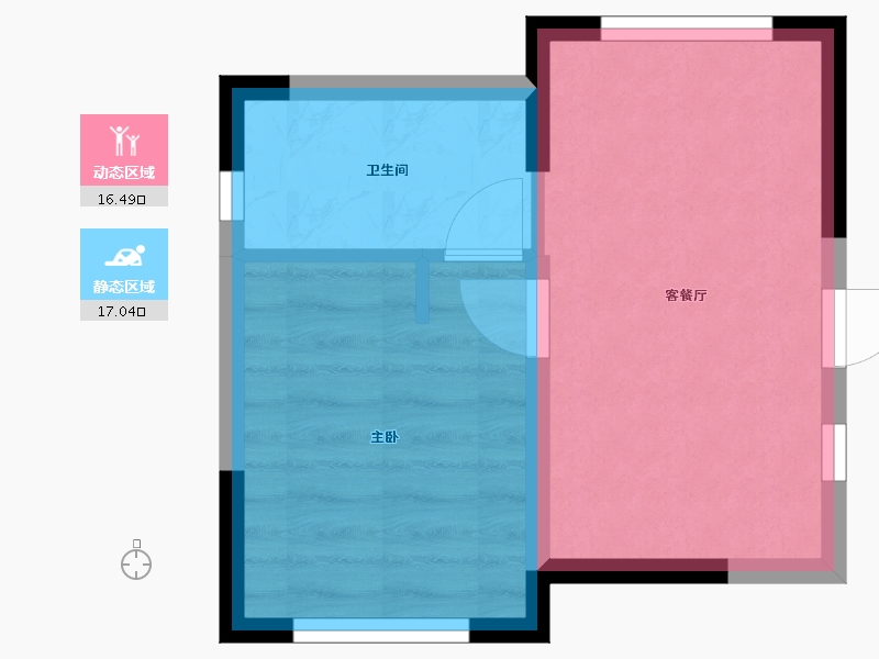 四川省-成都市-绿地无舍青城-29.72-户型库-动静分区