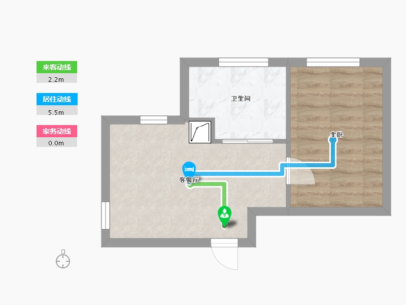 陕西省-咸阳市-中央领域-32.42-户型库-动静线