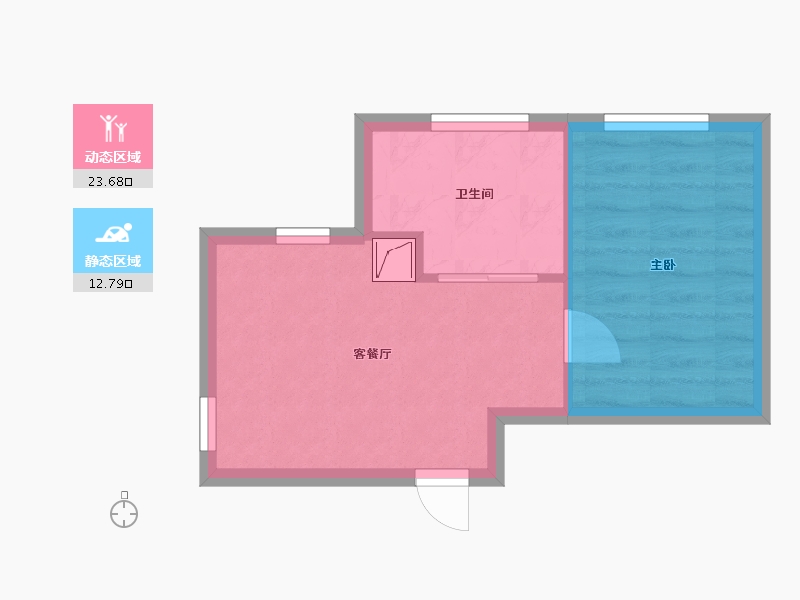 陕西省-咸阳市-中央领域-32.42-户型库-动静分区