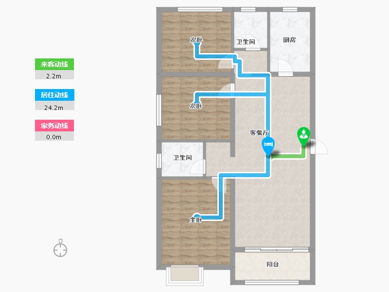 河南省-洛阳市-建业中弘城-103.38-户型库-动静线