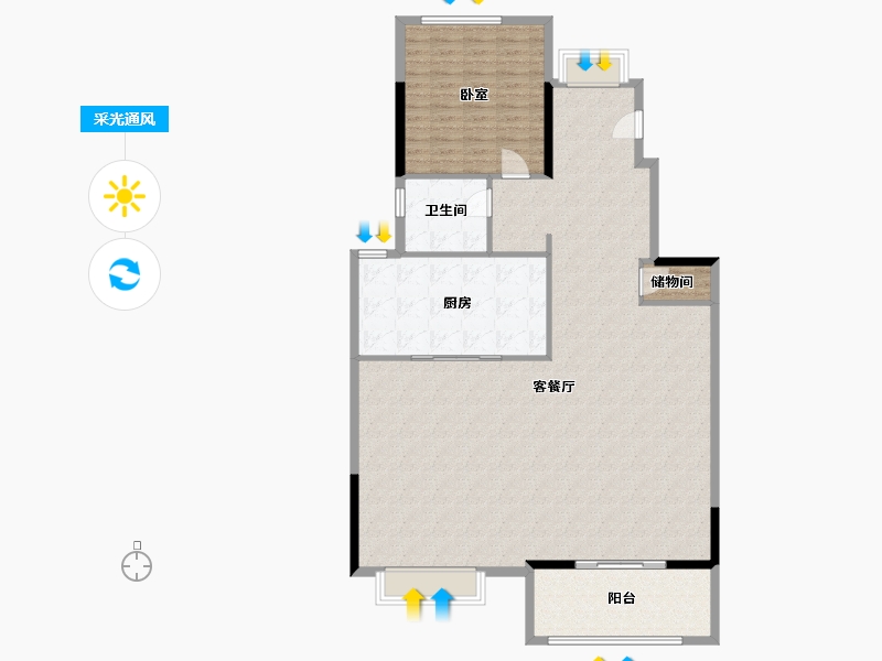 福建省-莆田市-建发磐龙府-142.00-户型库-采光通风