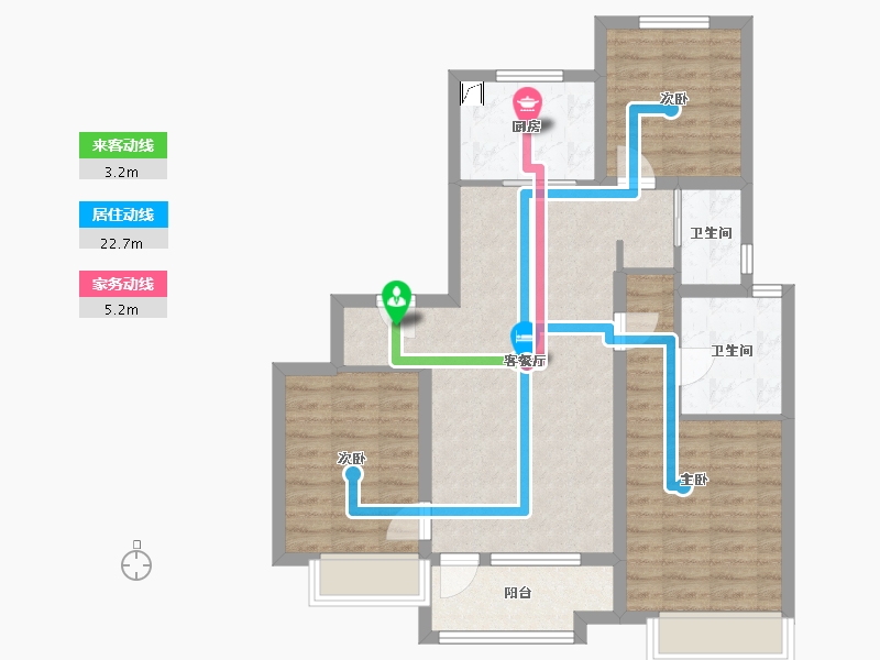 山东省-青岛市-森林公园-84.19-户型库-动静线