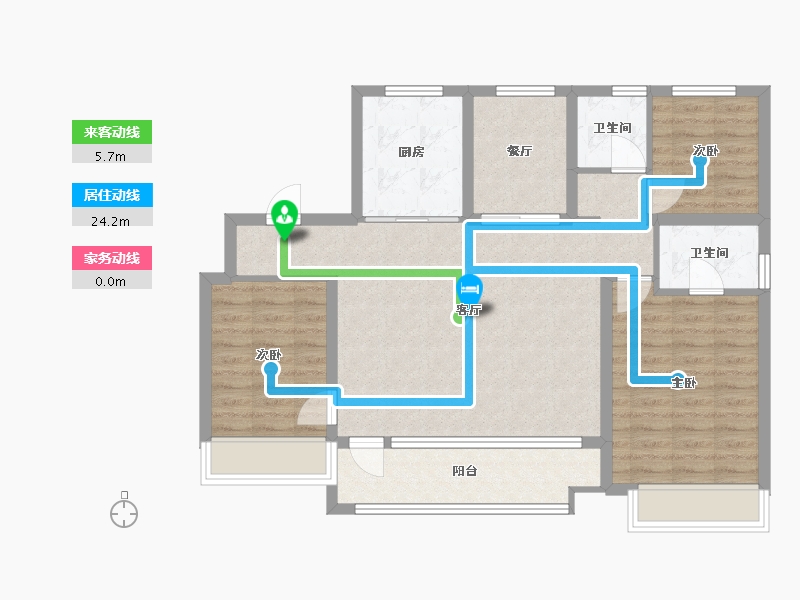 山东省-青岛市-森林公园-92.63-户型库-动静线