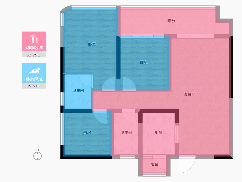 四川省-宜宾市-树高麓院-78.03-户型库-动静分区