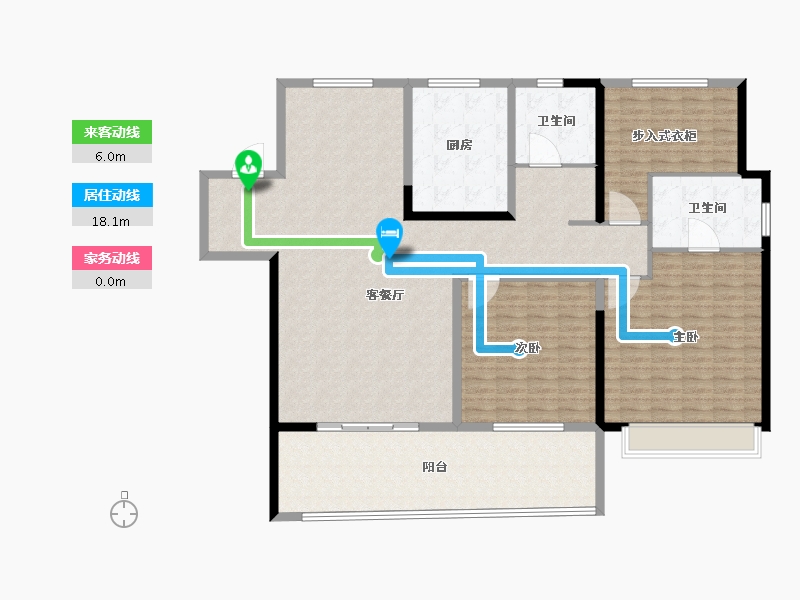 安徽省-亳州市-远大当代城-92.00-户型库-动静线