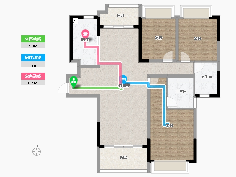 四川省-成都市-保利北新时区-109.71-户型库-动静线