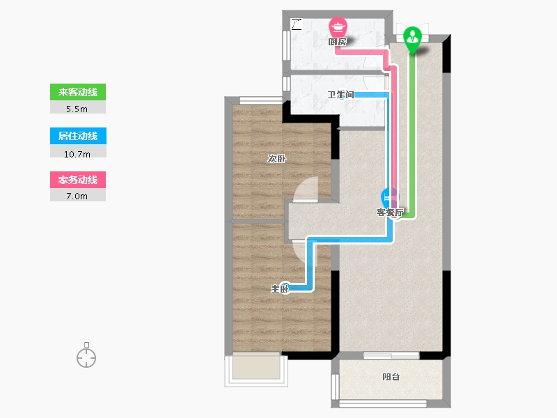 湖北省-武汉市-中建福地星城-63.20-户型库-动静线