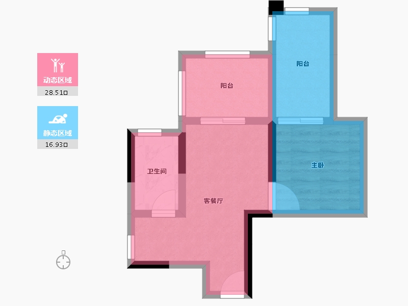 重庆-重庆市-良瑜国际养生谷-39.41-户型库-动静分区