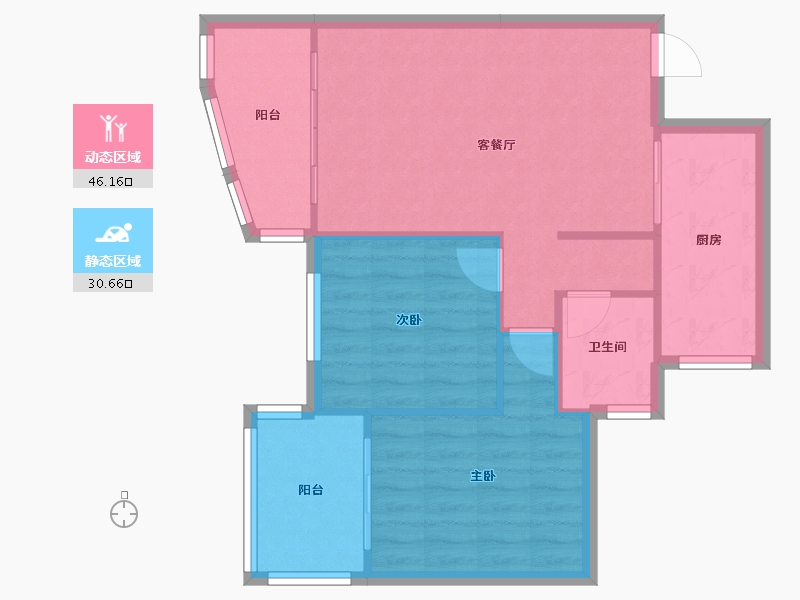 河北省-石家庄市-心海假日-77.80-户型库-动静分区