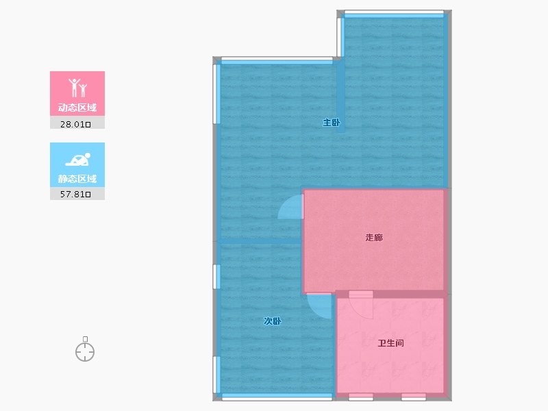 浙江省-绍兴市-滨湖里小区-79.00-户型库-动静分区