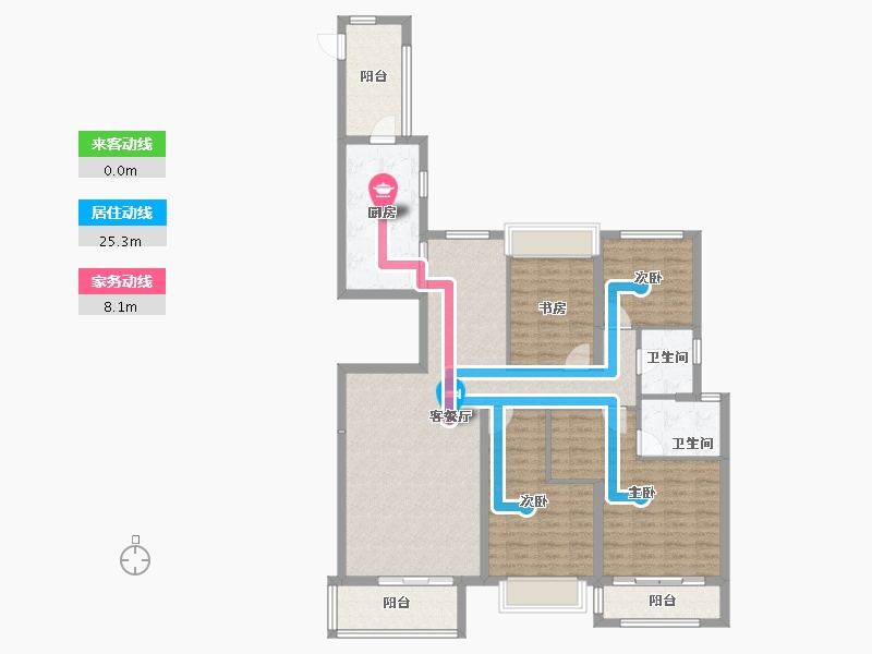 福建省-漳州市-信和御龙天下-123.21-户型库-动静线