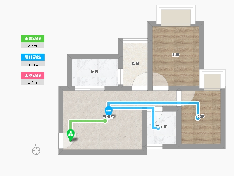 广东省-深圳市-京基御景华城-45.00-户型库-动静线