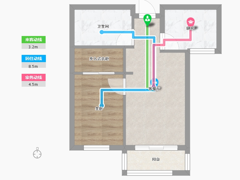 福建省-漳州市-信和御龙天下-38.11-户型库-动静线