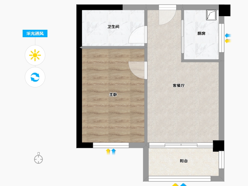 福建省-漳州市-信和御龙天下-40.15-户型库-采光通风