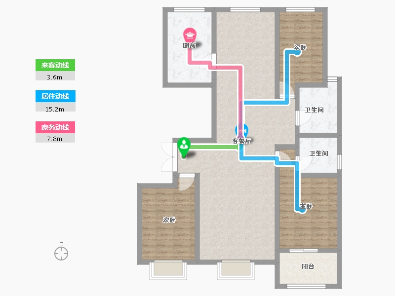 山东省-德州市-双企·龙城和悦府-120.00-户型库-动静线