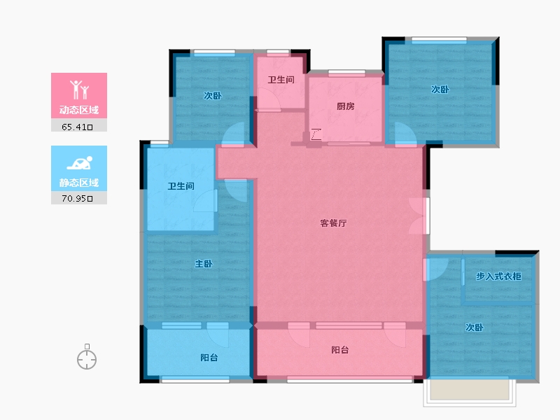 山东省-青岛市-绿地国科健康科技小镇-121.55-户型库-动静分区