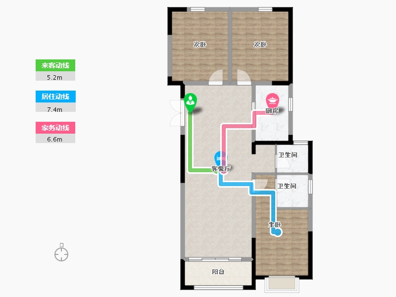 山东省-德州市-双企·龙城和悦府-120.00-户型库-动静线