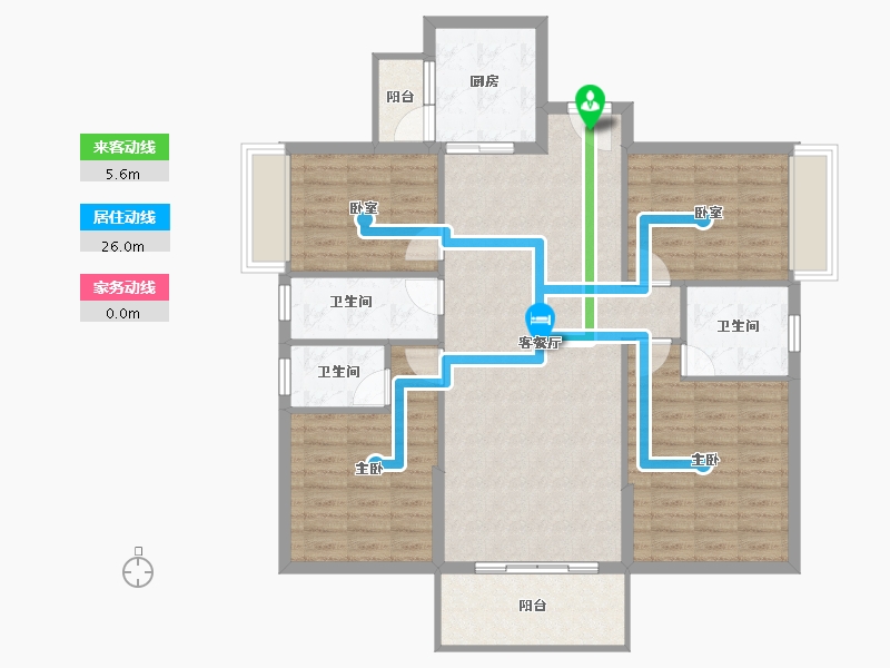 广东省-云浮市-创宇汇景城-113.23-户型库-动静线